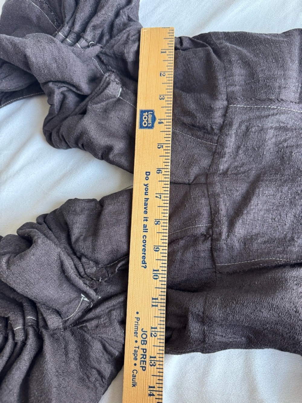 Cult Gaia Muna Off-The-Shoulder Midi-Dress Gray Black 4 cotton linen wedding - Picture 14 of 14